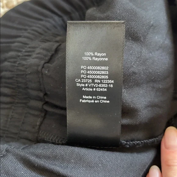 The Aritzia Azure Skies Strapless Jumpsuit. Black. Size Small. - Picture 9 of 9